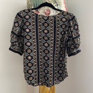 Puff sleeve Ann Taylor Blouse